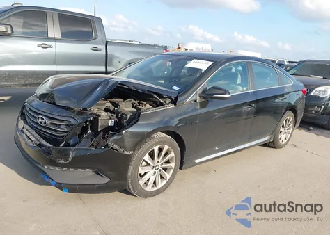 2016 Hyundai Sonata Sport из США, поврежденный, VIN 5NPE34AF9GH265133